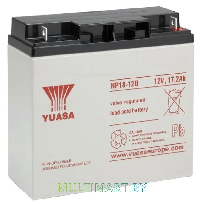 Аккумулятор для ИБП Yuasa NP18-12 (12В/17.2 А·ч)